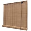 vidaXL Rullegardiner 2 stk bambus 80x160 cm brun