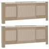 vidaXL Radiator Deksel 2 stk. Sonoma eik 205 x 20,5 x 81,5cm