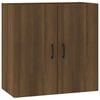 vidaXL Veggskap brun eik 60x31x60 cm konstruert tre
