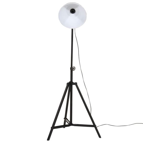 vidaXL Gulvlampe 25 W hvit 61x61x90/150 cm E27