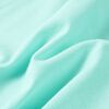 T-skjorte for barn lyse aqua 116