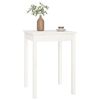 vidaXL Sidebord hvit 55x55x75 cm heltre furu