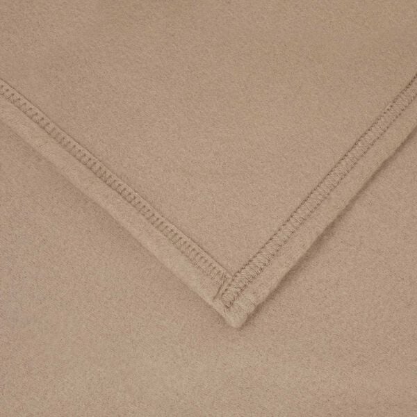 vidaXL Kastteppe Kamel 240 x 220 cm Fleece