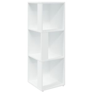 vidaXL Hj&oslash;rneskap hvit 33x33x100 cm konstruert tre