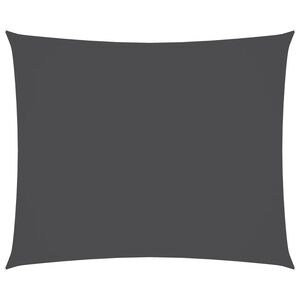 vidaXL Solseil oxfordstoff rektangul&aelig;r 2,5x3,5 m antrasitt