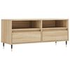 vidaXL TV-benk sonoma eik 100x34,5x44,5 cm konstruert tre
