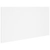 vidaXL Sengegavl hvit 160x1,5x80 cm konstruert tre