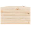 vidaXL Plantekasse 40x40x23 cm heltre furu