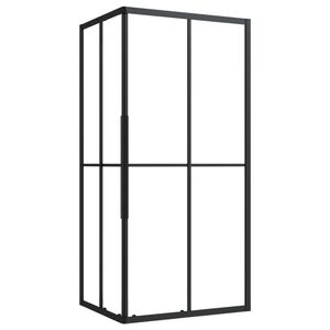 vidaXL Dusjkabinett ESG 90x70x180 cm