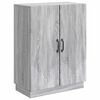 vidaXL Serviesskap Gr&aring; sonoma 66 x 34,5 x 87 cm Konstruert tre