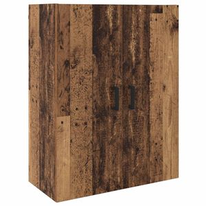vidaXL Veggskap Gammelt tre 69,5 x 34 x 90 cm Konstruert tre