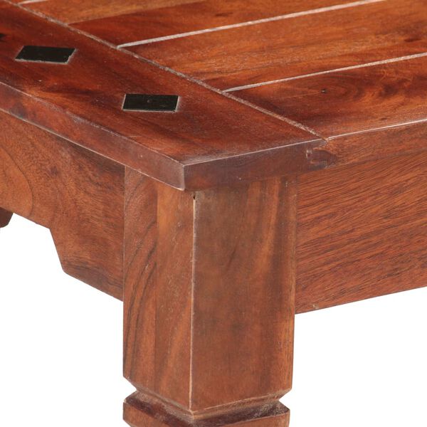 vidaXL Benk 110 cm heltre akasie