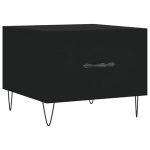 vidaXL Salongbord svart 50x50x40 cm konstruert tre