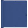 vidaXL Balkong Skjerm Bl&aring; 110 x 800 cm Oxford Stoff