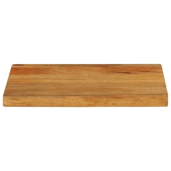 vidaXL Bordplate 40x20x3,8 cm naturlig kant heltre mango