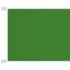 vidaXL Vertikal markise lysegr&oslash;nn 140x360 cm oxfordstoff