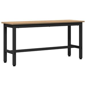 vidaXL Spisebenk 100 x 32,5 x 48,5 cm Konstruksjonsvirke og st&aring;l