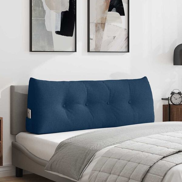 vidaXL Bakputen Blå 120 x 24 x 50 cm stoff