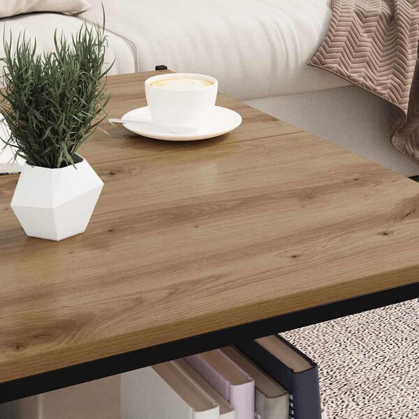 vidaXL Bokhyllebrett 4 pcs Brun 80 x 40 x 1,5 cm Konstruert tre