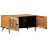 vidaXL Kaffebord Naturlig 80 x 50 x 40 cm Massiv mango tre