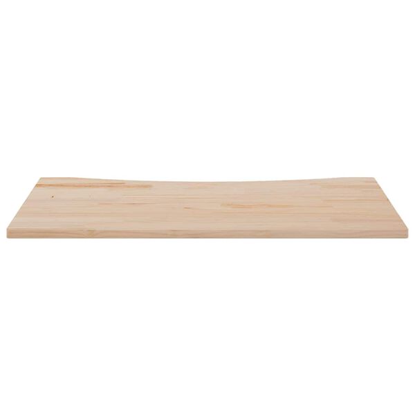 vidaXL Skrivebord 100x50x2,5 cm heltre furu