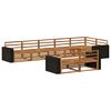 vidaXL Utend&oslash;rs sofa-sett 8 stk. Naturlig