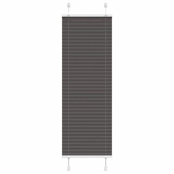 vidaXL pliss&eacute;gardin sort 50x150 cm Stoff Bredde 49,4 cm Polyester