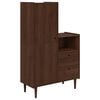 vidaXL Skap BILBAO Karamell 100 x 45 x 160 cm