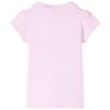 T-skjorte for barn lyserosa 92