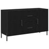 vidaXL Serviesskap Svart Eik 100 x 36 x 60 cm Konstruert tre
