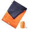 vidaXL Dobbel sovepose med puter for voksne camping 3-4 sesonger