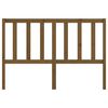 vidaXL Sengegavl honningbrun 141x4x100 cm heltre furu