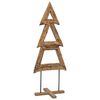 vidaXL Juletre Brun 90 cm Massivt Teaktre