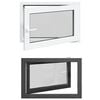 vidaXL Tilt & Turn Kjeller Vindu RISOR 90 x 50 cm PVC og glass