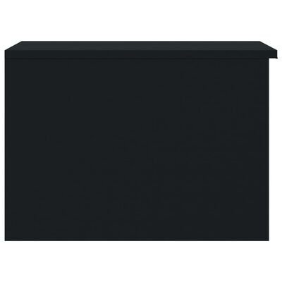 vidaXL Salongbord svart 50x50x36 cm konstruert tre