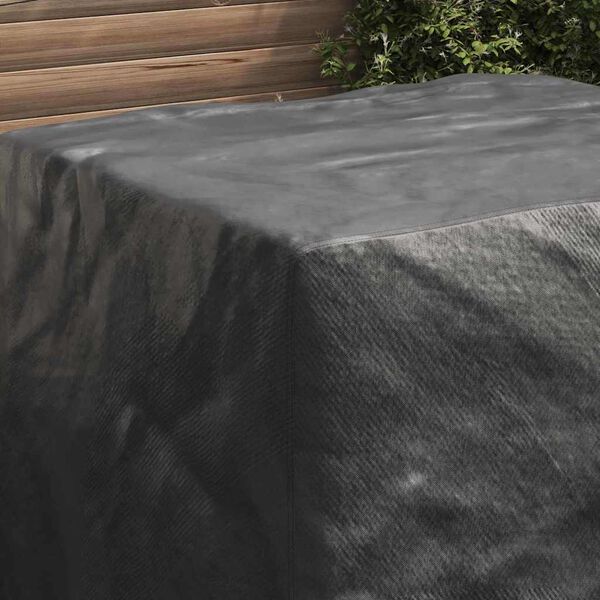 vidaXL M&oslash;belbeskyttelse Ensfarget Svart 116 x 100 x 120 cm 600D