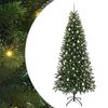 vidaXL Kunstig juletre gr&oslash;nn 240 cm PE og PVC