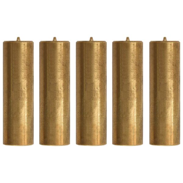 vidaXL Brytepinner for 800 kg tauvinsj 5 stk messing