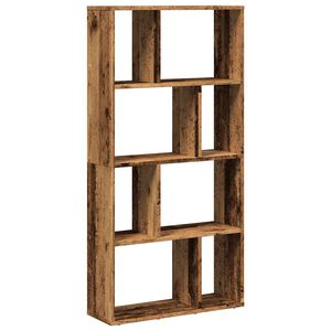 vidaXL Bokhylle gammelt tre 60x20x120,5 cm konstruert tre