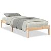 vidaXL Ekstra lang sengeramme uten madrass 100x220 cm heltre furu