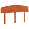 vidaXL Hodegavl voksbrun 140 cm heltre furu