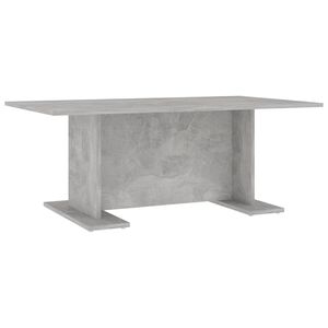 vidaXL Salongbord betonggr&aring; 103,5x60x40 cm konstruert tre