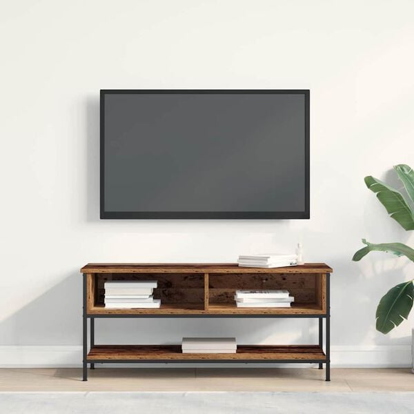 vidaXL TV-benksett Gamle tre 100 x 35 x 45 cm Konstruert tre