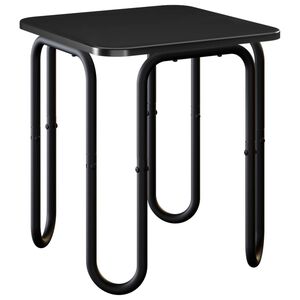 vidaXL Kaffebord Svart 40 x 40 x 45 cm Konstruert tre