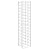 vidaXL Gabion høybed 3 stk 30x30x150 cm jern