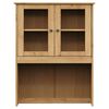 vidaXL Highboard VIGO 78x40x175 cm heltre furu