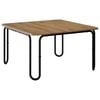 vidaXL Kaffebord Artisan eik 100 x 100 x 45 cm Konstruert tre