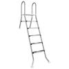 vidaXL Bassengstige for delvis nedgravde bassenger 222 x 128 cm