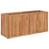 vidaXL H&oslash;ybed 150x50x70 cm heltre teak