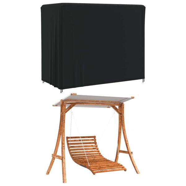 vidaXL Hagehusketrekk 2 stk 220x135x170 cm 420D oxfordstoff